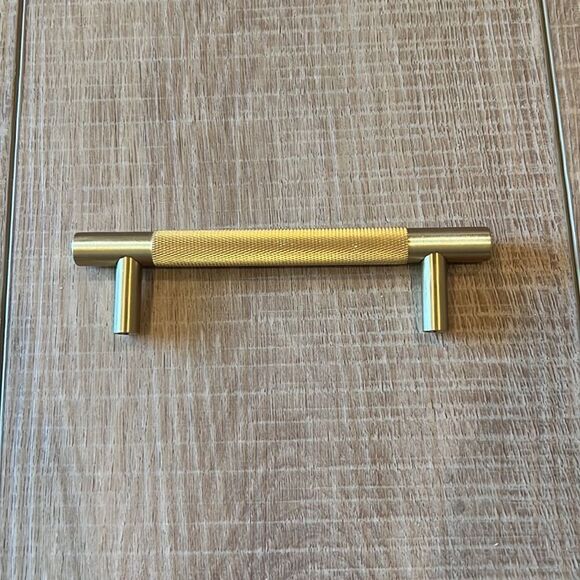 Modern Solid Brass Cabinet Pull - Picture 3 of 4